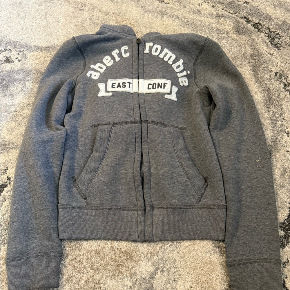 Abercrombie & Fitch Kids Charcoal Hoodie